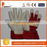 DDSAFETY Hot Sale Cow Split Leather Glove thumbnail-1