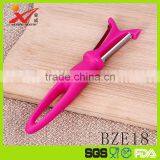 PP Handle Stainless Steel Fruit Apple Grater Vegetable Peeler thumbnail-1