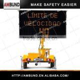 EU Series Portable Message Signs For Traffic Management, Outdoor Trailer Mounted VMS thumbnail-6