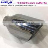 Factory Price High Quality Car Parts Universal Titanium Muffler Tip thumbnail-1