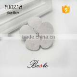 Guangzhou Factory Artificial Leather Flower for the Shoes Decoration thumbnail-3