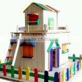Made In China Creative Pazzle House Craft Stick For Kids thumbnail-4