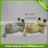 Wholesale Cute Frog Design Ceramic Decroation for Home and Garden thumbnail-1