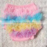 New Arrival High Quality 100%cotton Ruffle Bloomers for Baby Girls thumbnail-5