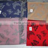 The Latest Large 100%rayon Soft Designer Jacquard Butterfly Shawl thumbnail-2
