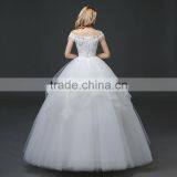 MGOO Customized Made High Quality Vintage Church Wedding Dress Romantic Bridal Speical Day New Models thumbnail-4