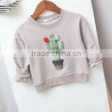 YE5159 Autumn 2017 Korean Cotton Boys Clothing Cactus Children Hoodies thumbnail-1