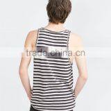 Custom Fashion Stripe Design Man Vests thumbnail-3