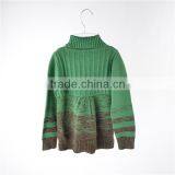 Latest High Neck Kids Fashion Couple Pullover Sweater thumbnail-3
