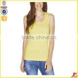 Custom 100 Cotton Plain Tank Top Women Manufacture thumbnail-1