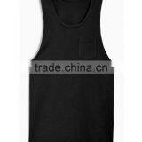150 Grams Fabric Weight and Blank Design Cheap Wholesale Boys Tank Top thumbnail-4