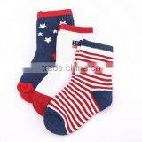 2017 Apparel Manufacturer Customized Anti-bacterial Breathable 100%Cotton Private Label Brand Design Eco Kids Cartoon Tube Socks thumbnail-4