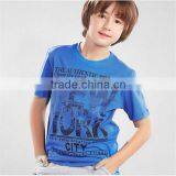 2017 Fashion Style 100% Cotton Short Sleeve Children T-shirt Summer Casual Shirt for Little Boys thumbnail-1