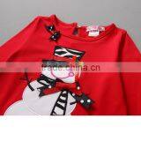 Wholesale Children Boutique Clothing/ Latest Fashion Baby Girls Ruffle Christmas Clothes thumbnail-6