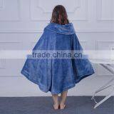 Wholesale Women Flannel Poncho 2017 Xxx Sleepwear thumbnail-3
