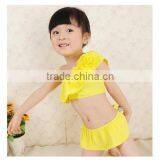 2016 In-stock Lovely Wholesale Boutique Summer Baby Girl Swimsuit Red Polka Dot Print Bikini Ruffles Swimwear With Cap thumbnail-5