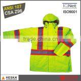 Wholesale High Visibility Waterproof Jacket With PU Coating Waterproof in 2000mm thumbnail-2