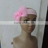 2016 Boutique Kids Girl Bowknot Headband Baby Girl Top Knot Turban Hedband Children Flower Hairband thumbnail-6