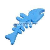 TPR Wand Pet Teaser Fish Bone Blue thumbnail-3