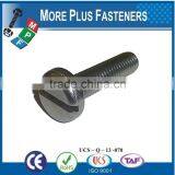 Made in Taiwan Machine Screw Slotted Cheese Head Material and Finishing Zinc Plating Plain Stainless Steel thumbnail-6