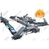 Fully Automatic Frozen French Fries Production Line|French Fries Making Machine thumbnail-1