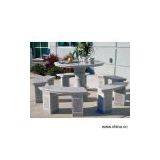 Sell Stone Table and Chairs thumbnail-1