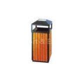 Eco-Friendly Hotel / Factory / Household Steel Wooden Dustbins thumbnail-1