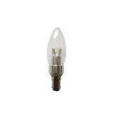 High Luminous Led Candle Light Bulb 3W Cold White 6000K For Home Decoration
