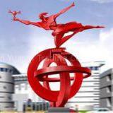 Figure Statue Stainless Steel Suclpture thumbnail-3