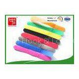 100% Nylon Water Resistance Releasable Cable Ties , Colorful Hook and Loop Tape