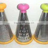 2014 hot sale stainless steel 8" conical kitchen grater