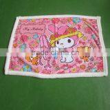 280gms Thick and Warm Printed Coral Fleece Baby Cuddly Blanket (children Safety Grade)