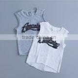 Custom Casual Little Boys Printed Vest Clothing Baby Boys Vest Sleeveless O Neck Tank Top Shirts thumbnail-3