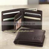 Cow Full Grain Bifold Men Card Holders Wallet thumbnail-6