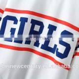 2016 New Style Women Clothes Fashion Causal Printed Letters Women Blouse Red Blue Stripes Loose Printing Blouse thumbnail-5