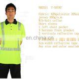 Safety T-shirts With Reflective Tapes/Cotton T- Shirts thumbnail-1