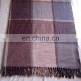 cotton knitted throw