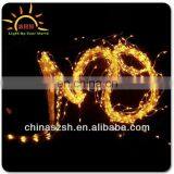 Fashionable Light Up Flashing LED Mini Twis Copper Wire String Lights,Christmas LED Copper Wire String Lights