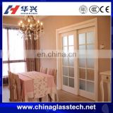 China famous brand Sound insulation Impact resistance living room glass partition