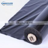 outdoor agriculture black silver plastic sheeting / 6 mil black white mulch protective cover film