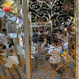 JYFQ0197 Hotel Room Office Color Decoration Stainless Steel Laser Cut Screen thumbnail-2