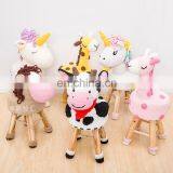 Yarncrafts Stuffed Handmade Covering Crocheted Pony Chair Animal Stool For Kids thumbnail-3