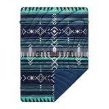 High Quality Printing Design Custom Lightweight Travel Blanket In Pouch Nylon Bag thumbnail-5