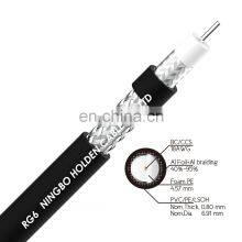 Super Flexible Thin 305m Rg58 Rg59 Rg6 Coaxial Cable 25 Ohm Assembly thumbnail-2