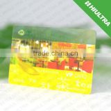 Transparent barcode membership cards With Magnetic Stripe