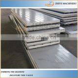 Colored Steel Sandwich Panel Machine/Manufacturing Automatic Sandwich Steel Roof Panel Forming Machine