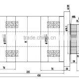 CK150G-255V cnc lathe machine spindle for sale