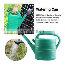 5L/8L/10L Watering Can Large Capacity Long Mouth Thickened Plastic Watering Can Kettle Sprinkler With Handle For Vegetable Tool