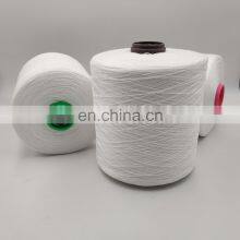 China Factory Hot Selling High Tenacity Dyeing Tube 100% Polyester Poly Poly Core Spun Sewing Thread Raw White thumbnail-3