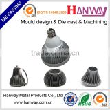 china manufacturer OEM cnc machining aluminum parts aluminum die casting radiator led heat sink